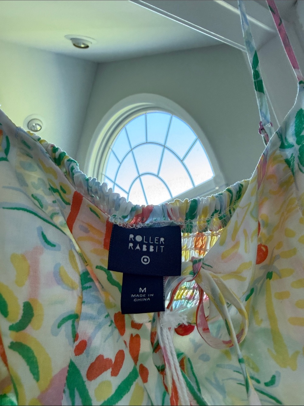 Roller Rabbit Target. Multicolor Tropical Print Sundress - Picture 2 of 6